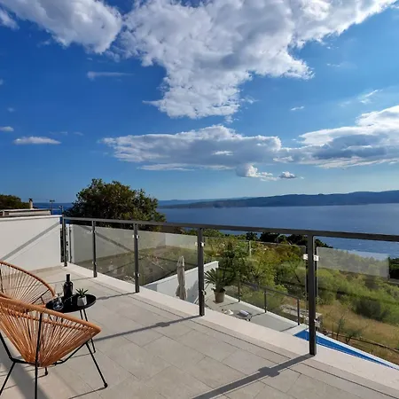 فيلة Skyview Mit Infinitypool Und Panorama Meerblick