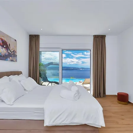 Skyview Mit Infinitypool Und Panorama Meerblick Villa