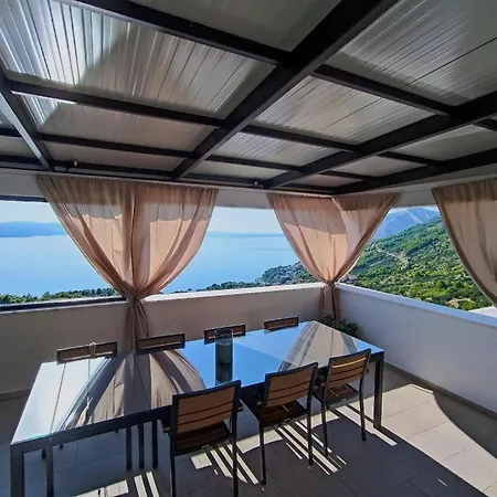 فيلة Skyview Mit Infinitypool Und Panorama Meerblick