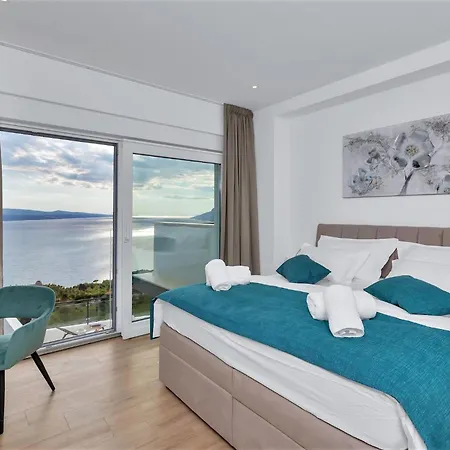 Skyview Mit Infinitypool Und Panorama Meerblick Villa Brela